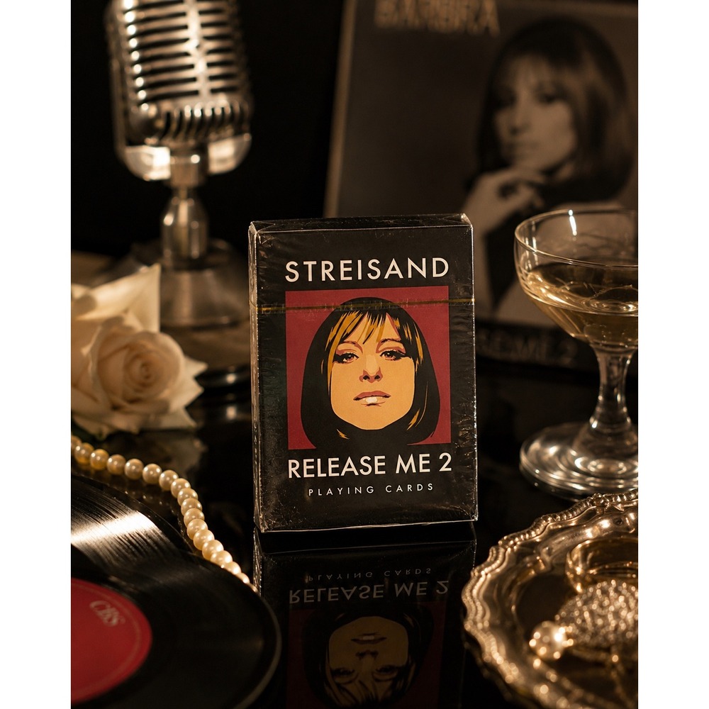Barbra Streisand Release‎ Me 2 Playing Cards Music Memorabilia New Sealed